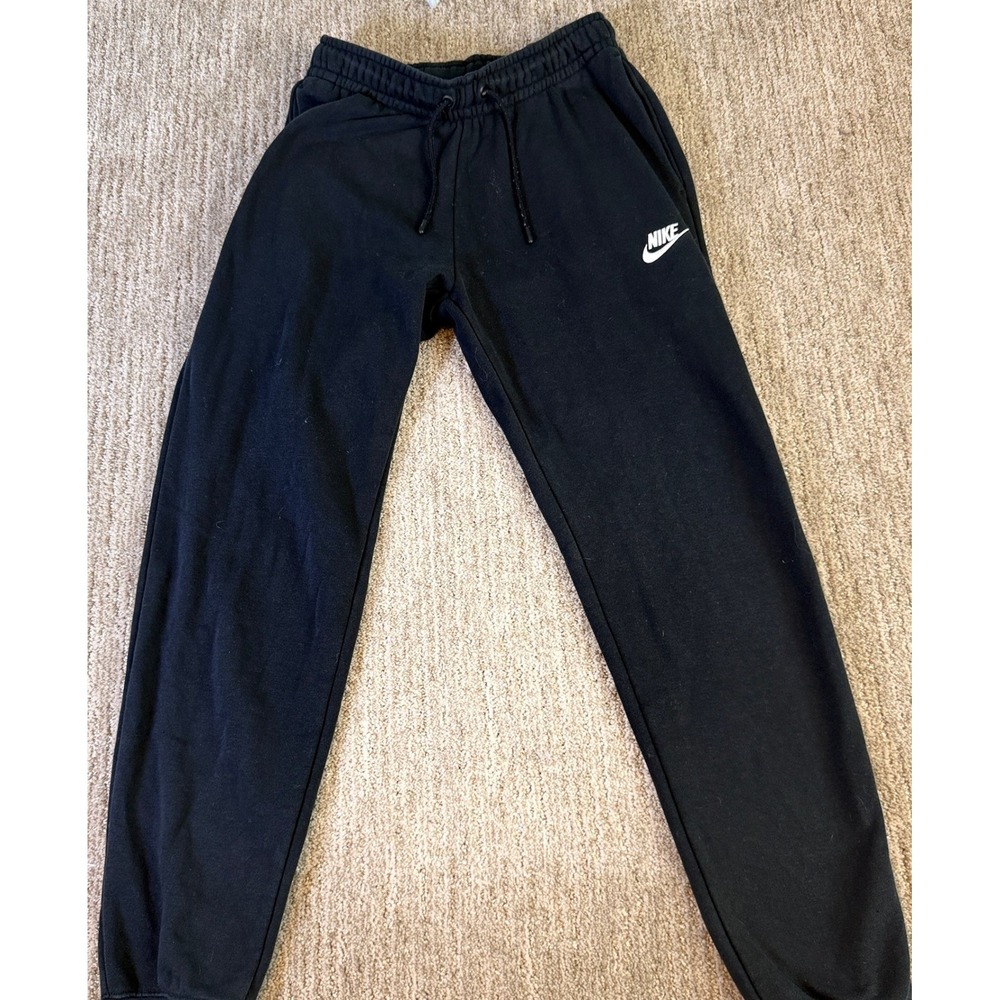 Nike Mens Club Fleece Joggers Black Sweatpants BV4095-010 Size XS